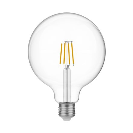 LED transparent globe bulb G125 4W 470Lm E27 2700K - E05