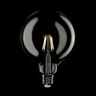 LED transparent globe bulb G125 4W 470Lm E27 2700K - E05
