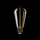LED smoked magnetic bulb Deco Line Edison ST64 2.2W 60Lm E27 1800K - F03