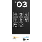 LED smoked magnetic bulb Deco Line Edison ST64 2.2W 60Lm E27 1800K - F03