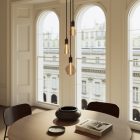 LED smoked magnetic bulb Deco Line Globo G125 2.8W 90Lm E27 1800K - F05