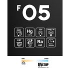 LED smoked magnetic bulb Deco Line Globo G125 2.8W 90Lm E27 1800K - F05