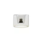 LED transparent bulb Ghost Line recessed Donut 120x90 6W 500Lm E27 2200K dimmable - G03
