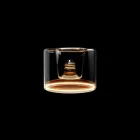 LED transparent bulb Ghost Line recessed Donut 120x90 6W 500Lm E27 2200K dimmable - G03