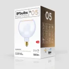 LED transparent bulb Ghost Line G125 CRI 90 4.5W 300Lm E27 2200K Dimmable - G05