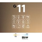 LED smoked bulb Ghost Line Recessed Cone 6W 400Lm E27 1900K Dimmable - G11