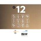 LED smoked bulb Ghost Line recessed donut 195x83 6W 380Lm E27 1900K dimmable - G12