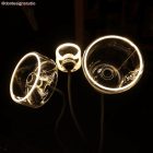 LED smoked bulb Ghost Line recessed donut 195x83 6W 380Lm E27 1900K dimmable - G12