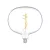 LED transparent bulb Ellipse 220 10W 1100Lm E27 2700K Dimmable - H02
