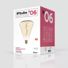 LED gold filament Cone 140 8.8 W 806 lm E27 2200 K dimmable - H06
