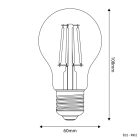 LED Milky Drop bulb A60 4W 470Lm E27 2700K - M02