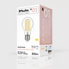 LED bulb Transparent Drop A60 7W 806Lm E27 3500K Dimmable - N01
