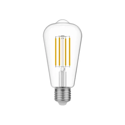 LED bulb Transparent Edison ST64 7W 806Lm E27 3500K Dimmable - N02