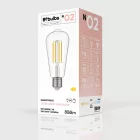 LED bulb Transparent Edison ST64 7W 806Lm E27 3500K Dimmable - N02