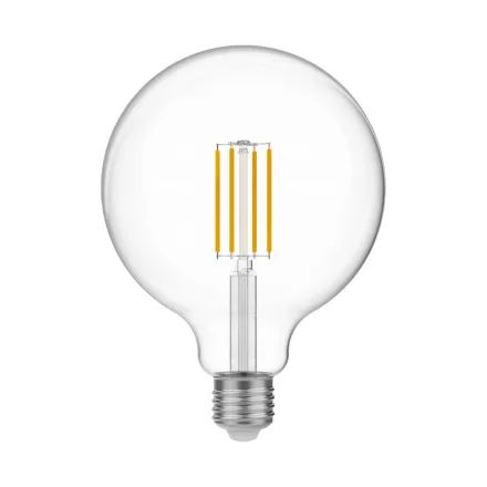 LED bulb Transparent sphere G125 7W 806Lm E27 3500K Dimmable - N04