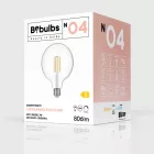 LED bulb Transparent sphere G125 7W 806Lm E27 3500K Dimmable - N04