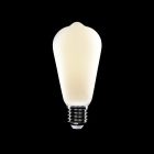 LED porcelain effect bulb CRI 95 ST64 7W 640Lm E27 2700K Dimmable - P02