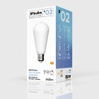 LED porcelain effect bulb CRI 95 ST64 7W 640Lm E27 2700K Dimmable - P02