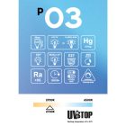 LED porcelain effect bulb CRI 95 G95 7W 640Lm E27 2700K Dimmable - P03