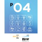 LED porcelain effect bulb CRI 95 G125 7W 640Lm E27 2700K Dimmable - P04