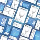 LED porcelain effect bulb CRI 95 G150 7W 640Lm E27 2700K Dimmable - P05