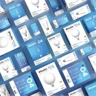 LED porcelain effect bulb CRI 95 A60 11W 1055Lm E27 2700K Dimmable - P07