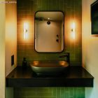 LED linear transparent S14d bulb CRI 90 - length 300 mm 6 W 520 Lm 2700 K dimmable - S01