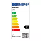 LED linear transparent S14d bulb CRI 90 - length 500 mm 7W 620Lm 2700K Dimmable - S02