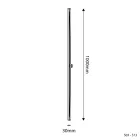 LED linear transparent S14d bulb CRI 90 - length 1000 mm 9W 760Lm 2700K Dimmable - S03 - 20 pieces