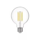 LED bulb, transparent, spherical, G95, 7 W, 806 lm, E27, 2700 K, dimmable – T03