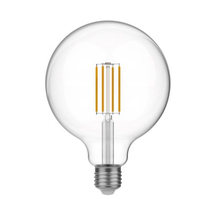  LED transparent sphere bulb G125 7W 806Lm E27 2700K adjustable - T04