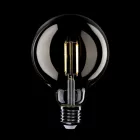 LED bulb, transparent, spherical, G125, 7 W, 806 lm, E27, 2700 K, dimmable – T04