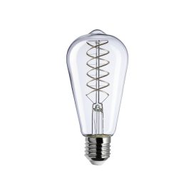   LED Edison white filament bulb ST64 5.9 W 500 lm E27 2700 K dimmable - W02