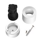 Wooden lamp holder for string lights and Filé system. Made in Italy.