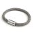  Matt silver bracelet with magnetic clasp and ERC37 cable