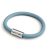  Matte silver bracelet with magnetic clasp and RC53 cable