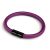 Bracelet with matte black magnetic clasp and RM35 cable