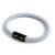 Matte black bracelet with magnetic clasp and RX09 cable