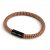 Bracelet with matte black magnetic clasps and RZ23 cable