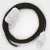 Lamp cable, RN04 brown natural linen 1.80 m. Choose the color of the switch and plug.