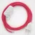  Lamp cable, RM08 fuchsia rayon 1.80 m. Choose the color of the switch and plug.
