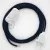  Lamp cable, RM20 dark blue rayon 1.80 m. Choose the color of the switch and plug.