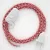  Lamp cable, RP09 white-red two-tone rayon 1.80 m. Choose the color of the switch and plug.
