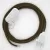  Lamp cable, RC13 brown cotton 1.80 m. Choose the color of the switch and plug.