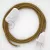  Lamp cable, RC31 honey gold cotton 1.80 m. Choose the color of the switch and plug.