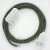 Lamp cable, RC63 green-gray cotton 1.80 m. Choose the color of the switch and plug.