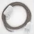  Lamp cable, RD63 bark diamond cotton and natural linen 1.80 m. Choose the color of the switch and plug.