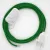  Lamp cable, RL06 sparkling green rayon 1.80 m. Choose the color of the switch and plug.