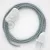  Lamp cable, RT14 stracciatella rayon 1.80 m. Choose the color of the switch and plug.