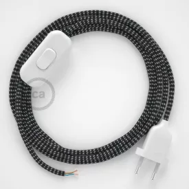    Lamp cable, RT41 stars rayon 1.80 m. Choose the color of the switch and plug.